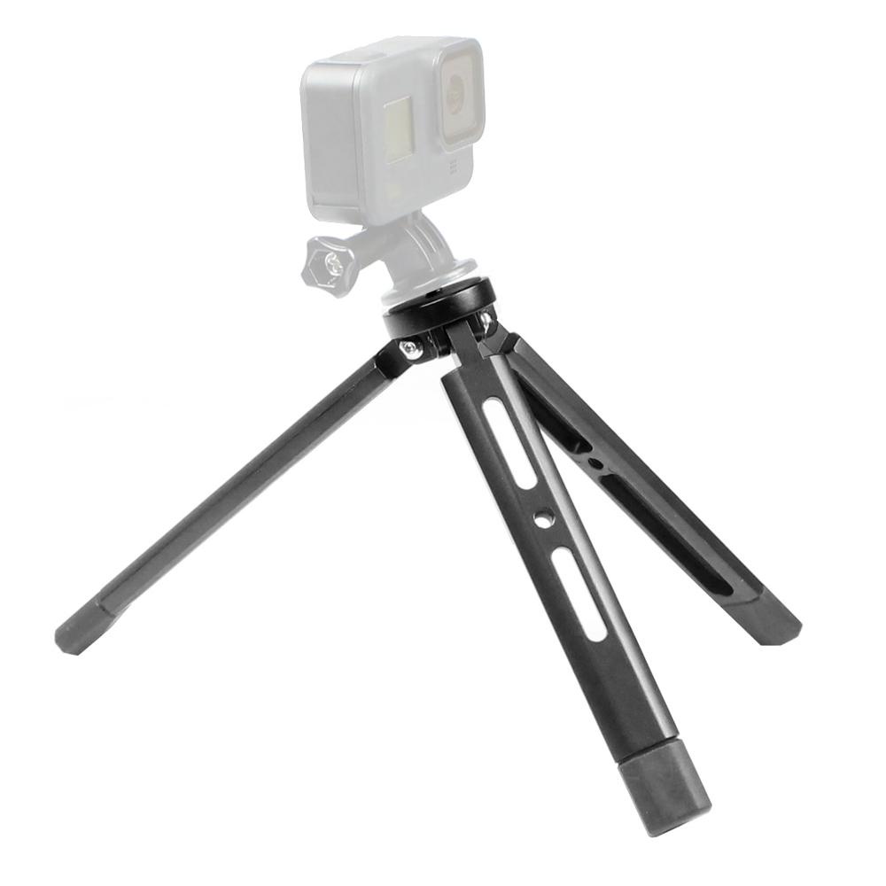 Giá Đỡ Ba Chân Mini Bằng Hợp Kim Nhôm Kèm Ốc Vít 1 / 4 '' inch Chuyên Dụng Dành Cho Camera DSLR