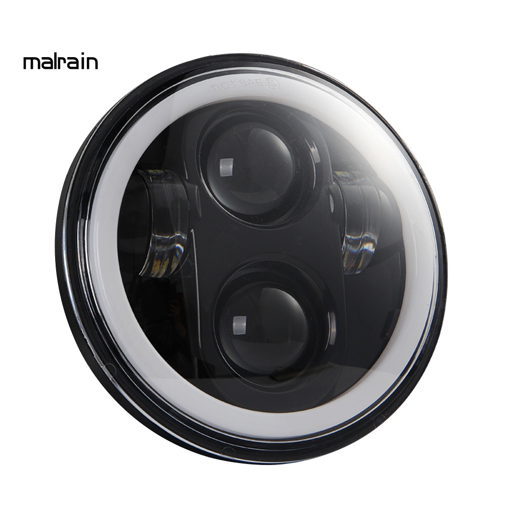 Đèn Pha Tròn 5.75 inches Ánh Sáng Trắng Chống Thấm Nước Cho Xe Mô Tô