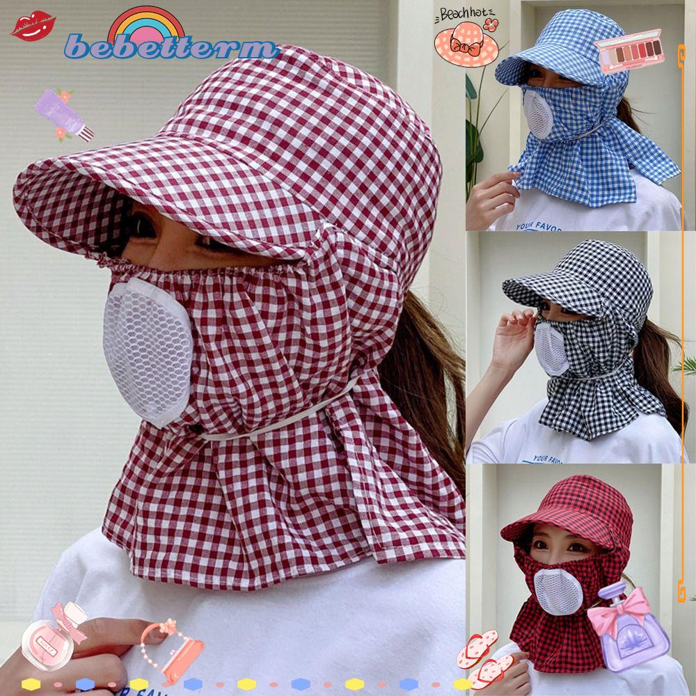 Mũ Chống Nắng Và Tia UV Bảo Vệ Mặt Và Cổ Tiện Dụng