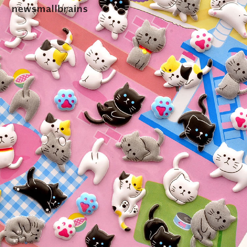 Sticker Dán Trang Trí Nhật Ký Hình Chim Cánh Cụt Gấu Trúc Chim Cánh Cụt