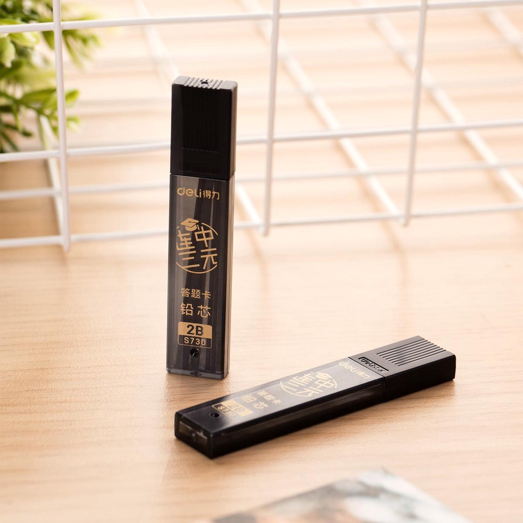 HỘP NGÒI BÚT CHÌ TÔ TRẮC NGHIỆM DELI 2B S730