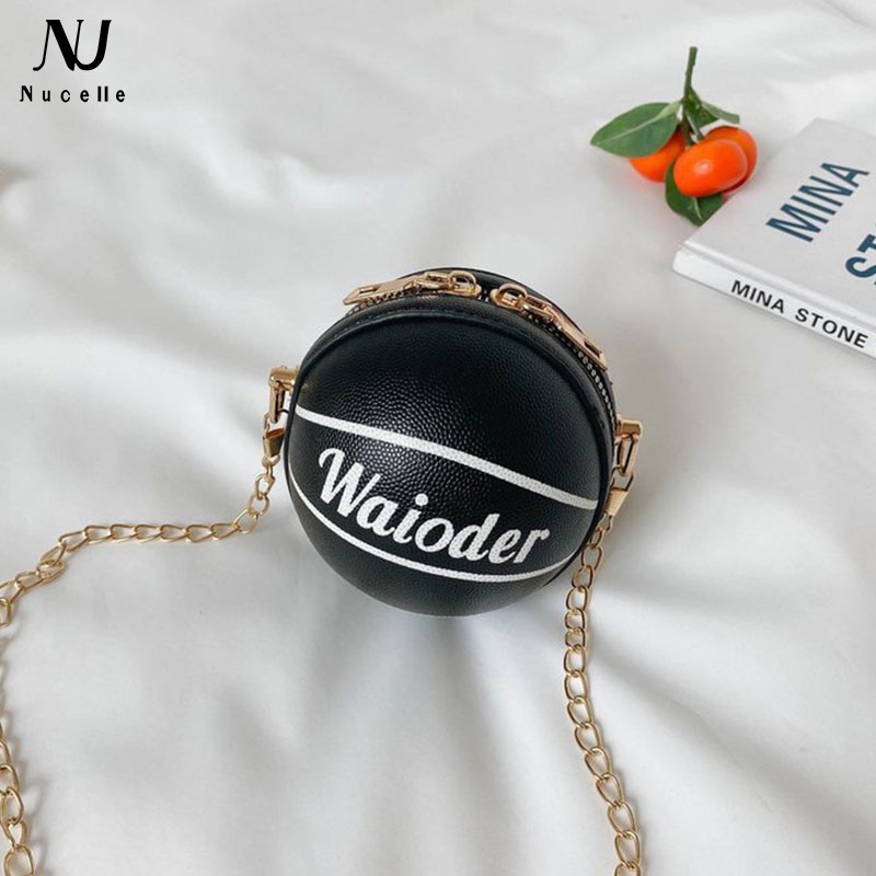 Bololo Túi Đeo Chéo Hình Quả Bóng Rổ Thiết Kế Mới Đáng Yêu Dành Cho Bé Trai Và Bé Gái