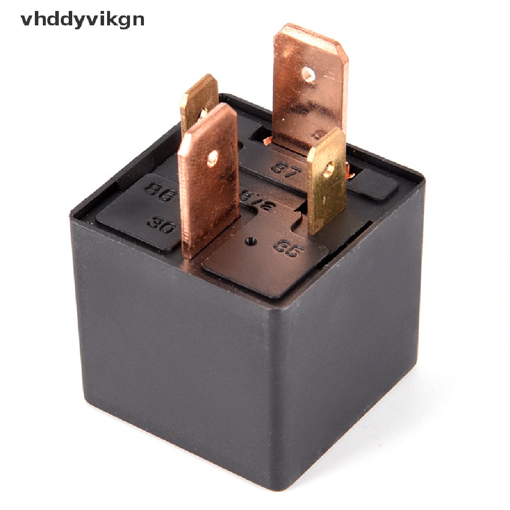 Rơ Le Hạng Nặng 4Pin DC 24V 12V 80A JD1912 Chống Thấm Nước Cho Xe Hơi