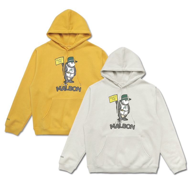 Malbon Áo Khoác Hoodie Chui Đầu Dáng Rộng In Họa Tiết Gấu Chơi Golf Thể Thao Mỹ