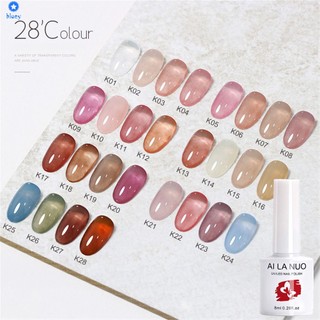 Gel Thạch Sơn Móng Tay Bán Vĩnh Viễn Màu Hồng Băng Keo Gel Móng Tay Màu Nude Uv Ngâm Cho Cửa Hàng Làm Móng 28 Màu 