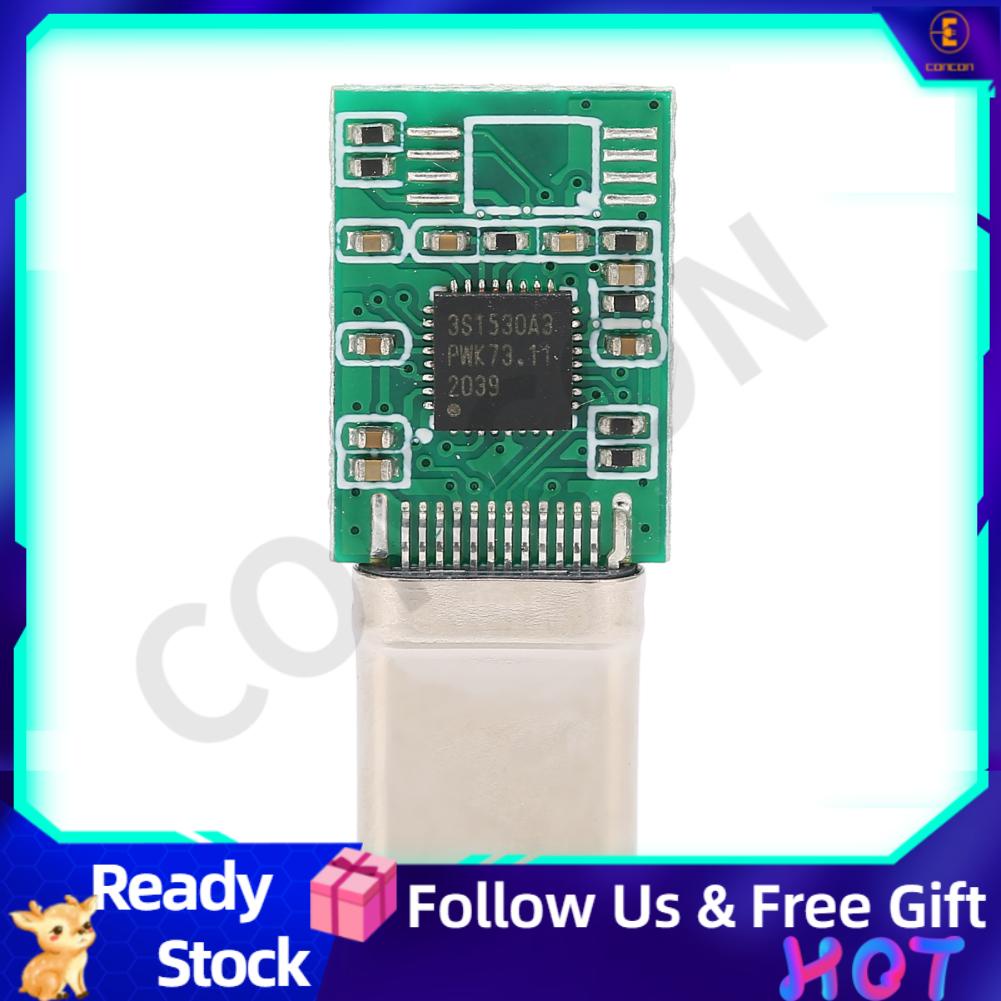 Concon Type C Sound Card Module DAC Decoding Headphone Adapter For Laptop Mobile Phone