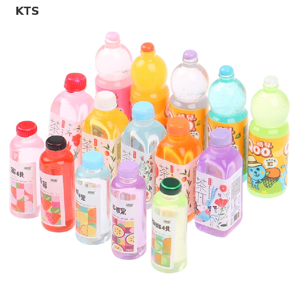 Set 5 Chai Nước Ép 1: 12 Đồ Chơi Cho Nhà Búp Bê