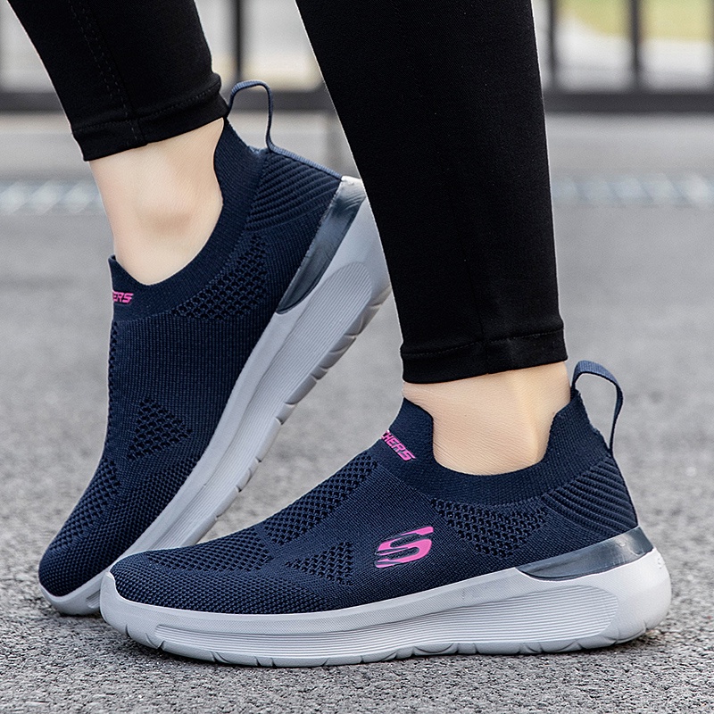 Hàng Có Sẵn Giày Thể Thao Thoáng Khí Trọng Lượng Nhẹ Và Thoáng Khí GO Slip on Cho Nữ * Skechers_