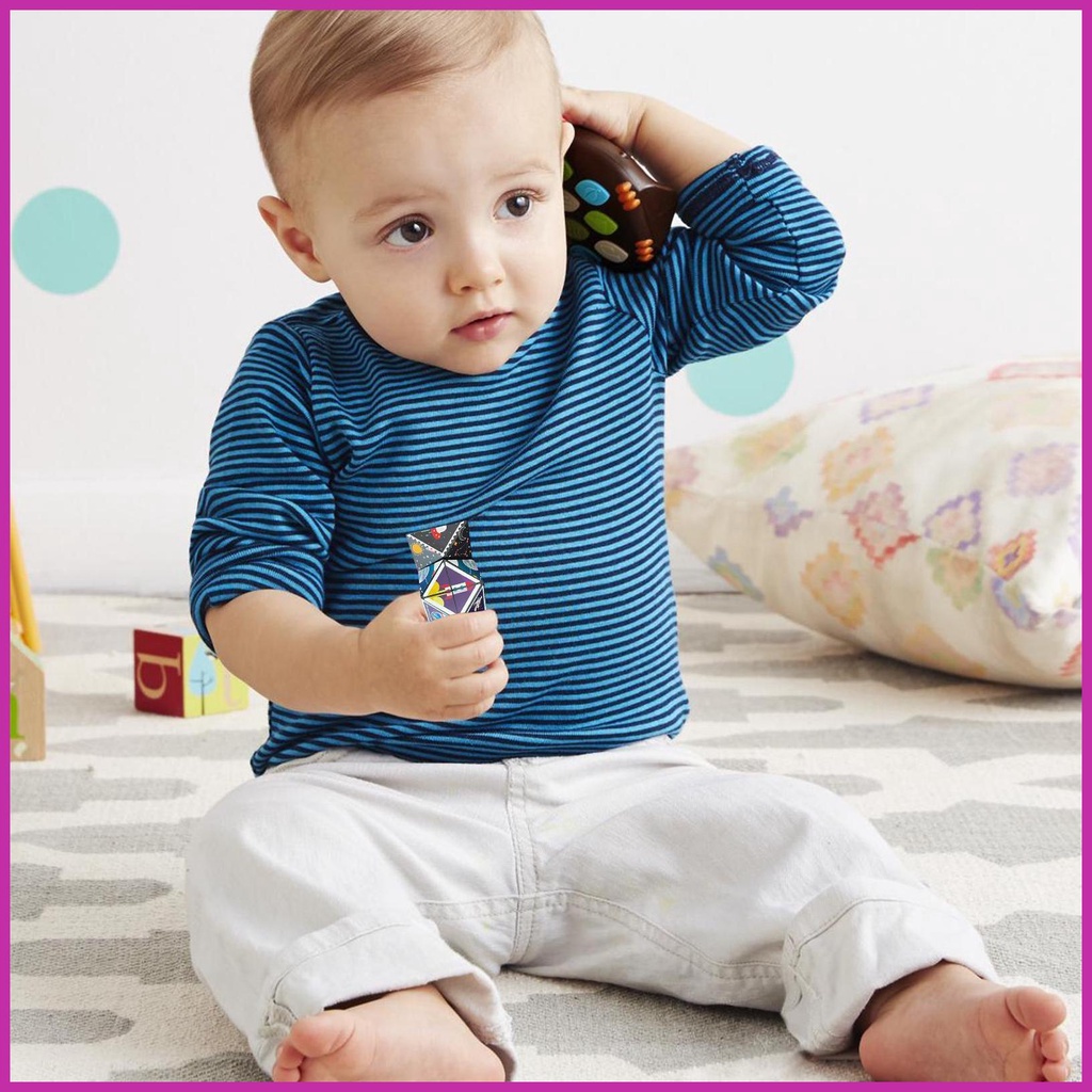 Đồ Chơi Khối Lập Phương Nam Châm Hình Học 3D Chống Căng Thẳng Cho Trẻ Em Và Người Lớn