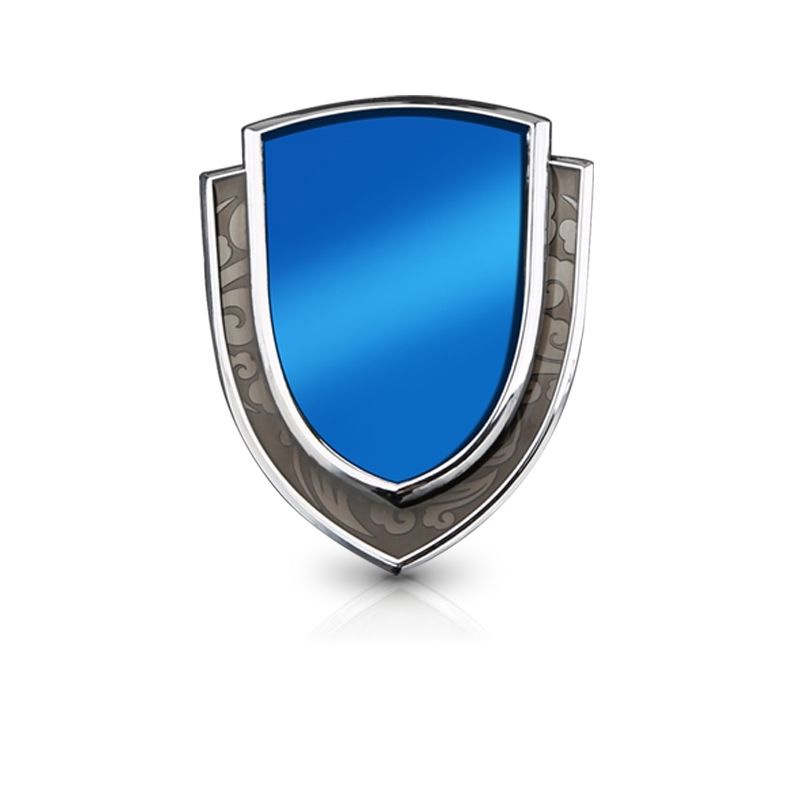 Miếng Dán Kim Loại 3D Trang Trí Gương Chiếu Hậu Xe Hơi