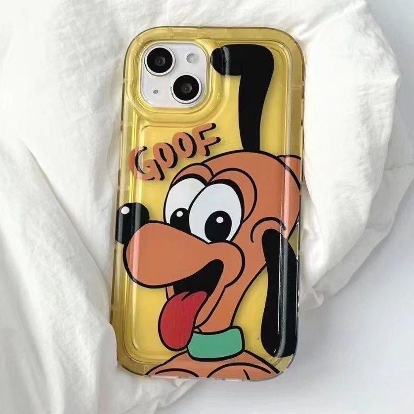 Ốp Điện Thoại Silicon TPU Mềm Trong Suốt In Hình Chú Cún Dễ Thương Cho IPhone 14 13 11 12 Pro XS Max X XR 7 8 Plus