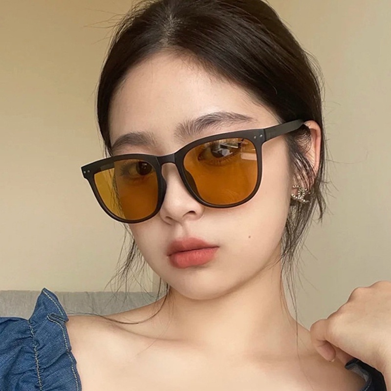 Mới Kính Mát Gọng Tròn Chống Tia UV Thời Trang Dành Cho Cả Nam Và Nữ