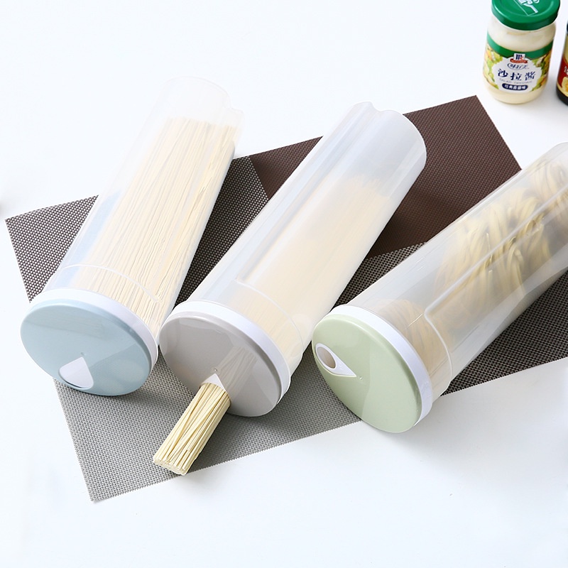 Kitchen noodle storage box noodles pasta bucket sealed canned large capacity grain transparent storage tank