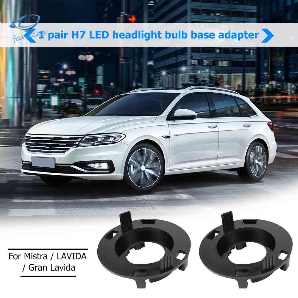 1 Cặp Giá Đỡ Đèn Pha H7 Cho Elantra Kia K3 Lavida COD