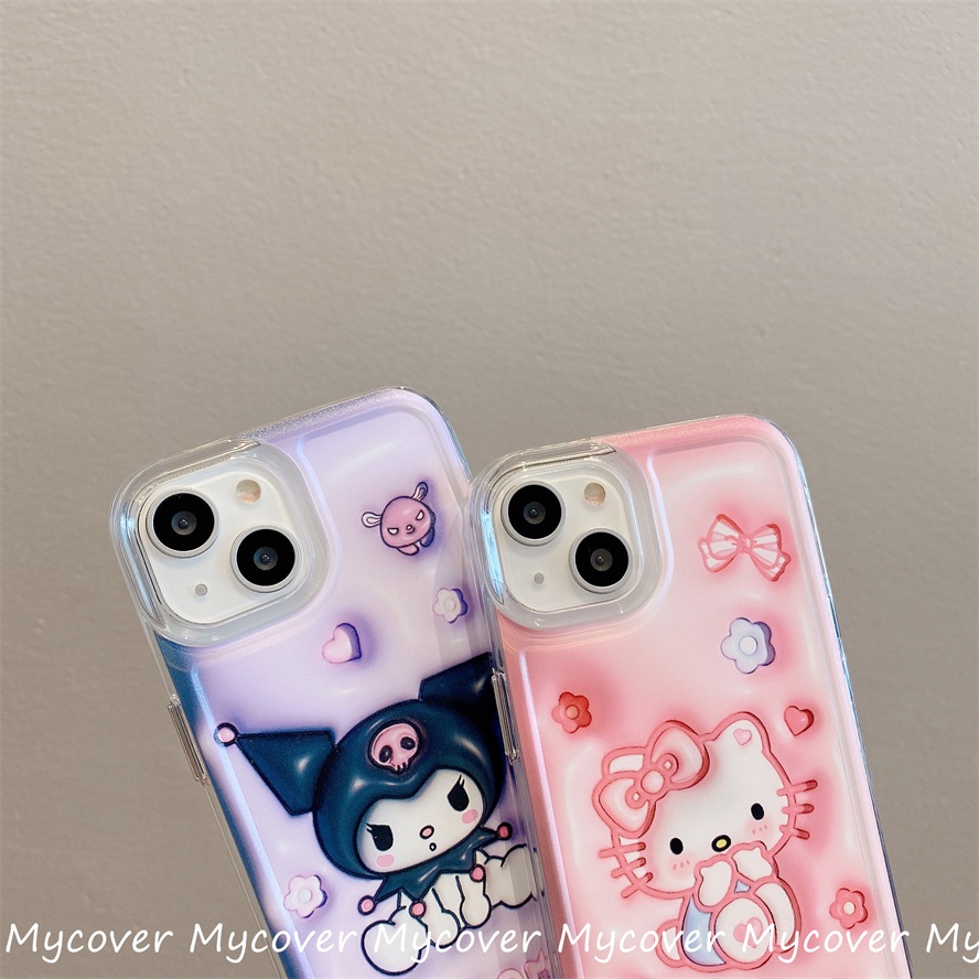 Ốp Điện Thoại Mềm Chống Sốc In Hình Mèo 3D Cho iPhone 14 13 12 11 Pro Max SE2020 X Xr Xs Max 8 7 Plus