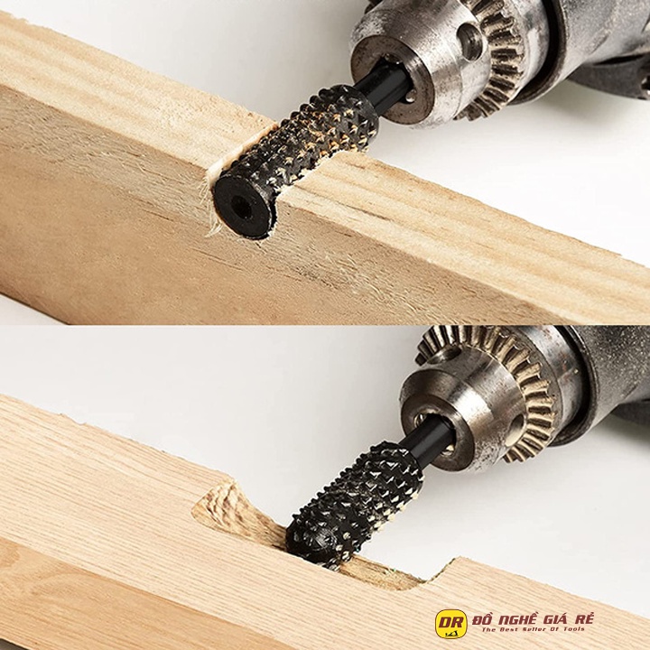 Bộ mũi khoan mài khoét gỗ đa năng, máy mài lũa dùng làm cây bonsai mini