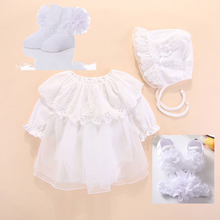 Đầm Dự Tiệc Kèm Nón Xinh Xắn Cho Bé Gái 1 Tuổi