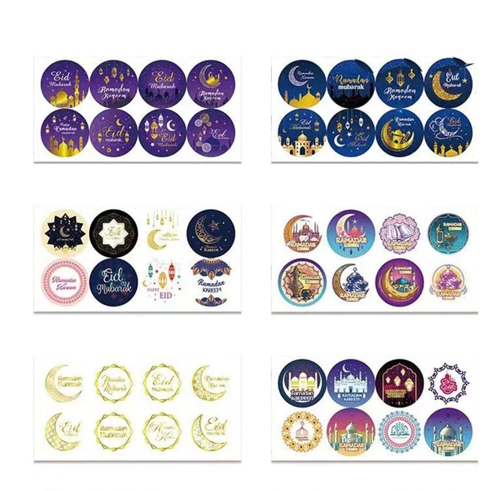 AUGUSTINA Hình Dán Trang Trí Hộp Quà Phong Cách Hồi Giáo Độc Đáo