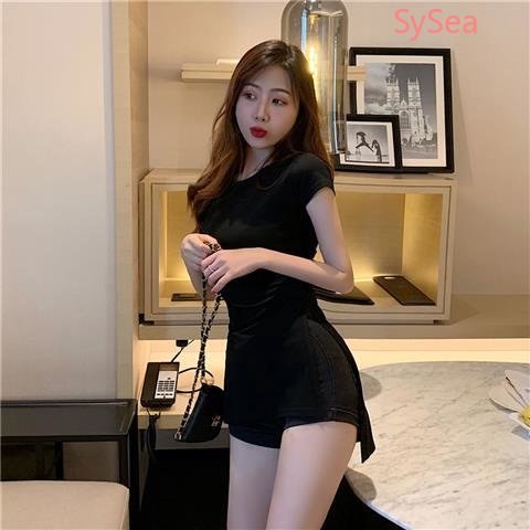 Áo Thun Nữ Ngắn Tay Cổ Tròn Gợi Cảm