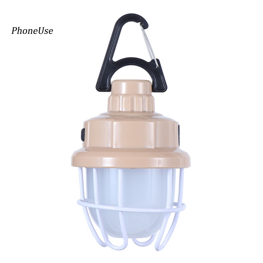 Pu Đèn LED Cắm Trại Đa Năng Siêu Sáng Có Thể Sạc Lại Bằng Cổng USB