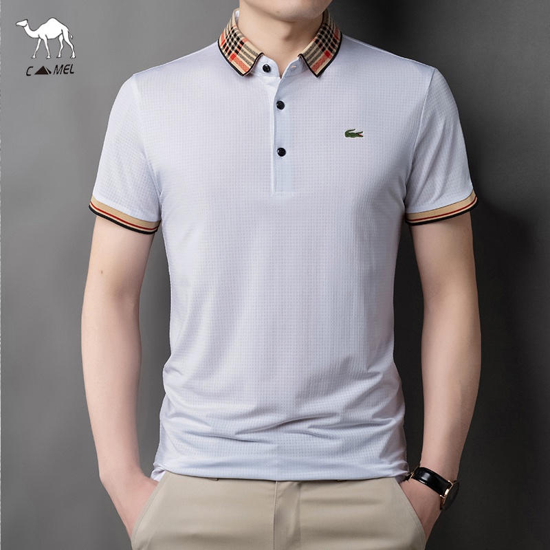 Áo polo Nam Ngắn Tay Cổ Điển 5 Màu