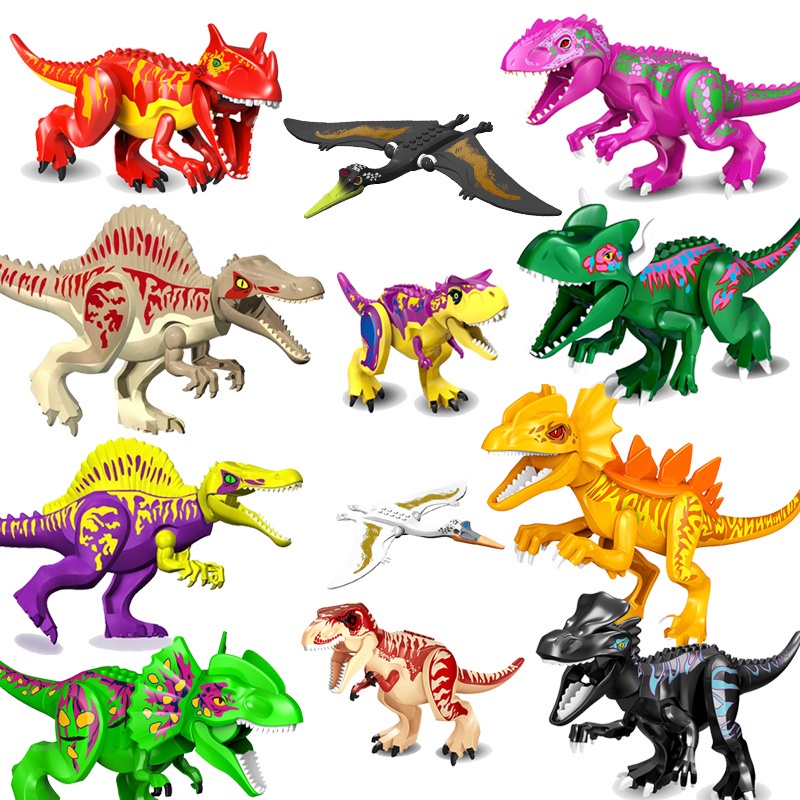 Đồ Chơi Lắp Ráp Mô Hình Khủng Long 2023 giganotosaurus Antzalcoatlus