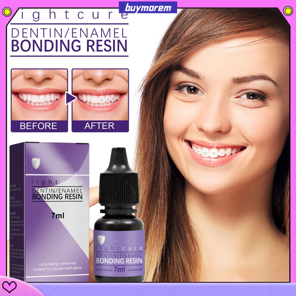 Set 2 Tuýp Keo Dán Răng Đính Đá Quý Đa Năng DIY