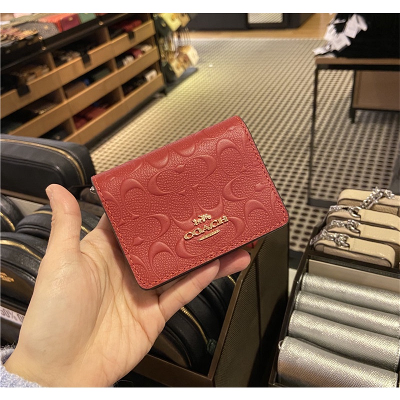 Coach Ví Mini Phối Dây Xích c8091 c6127 c4477