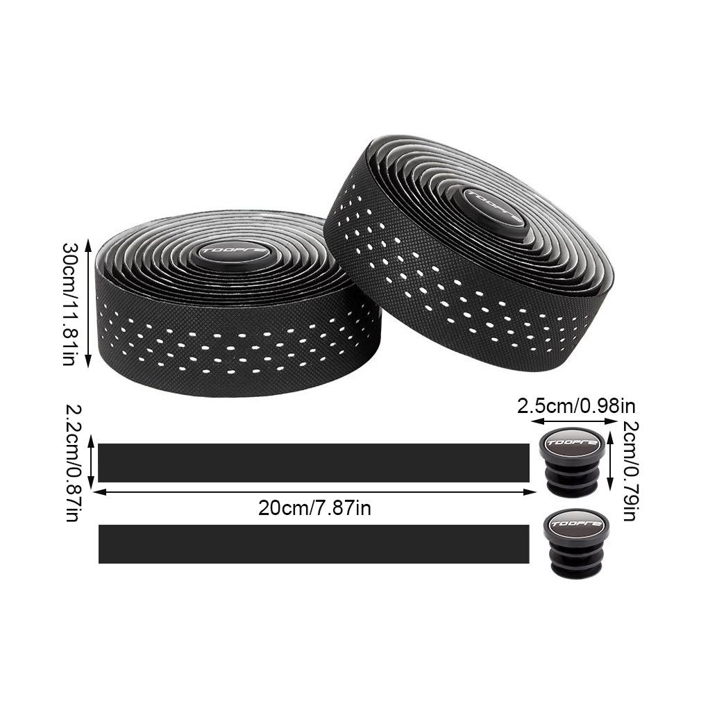 Set 2 Cuộn Băng Quấn Tay Cầm Xe Đạp Chống Trượt Chống Sốc Chống Nước