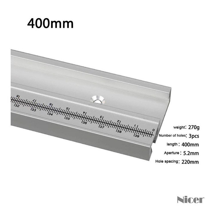 Thanh ray trượt bàn cưa có thước đo cao cấp giá tốt