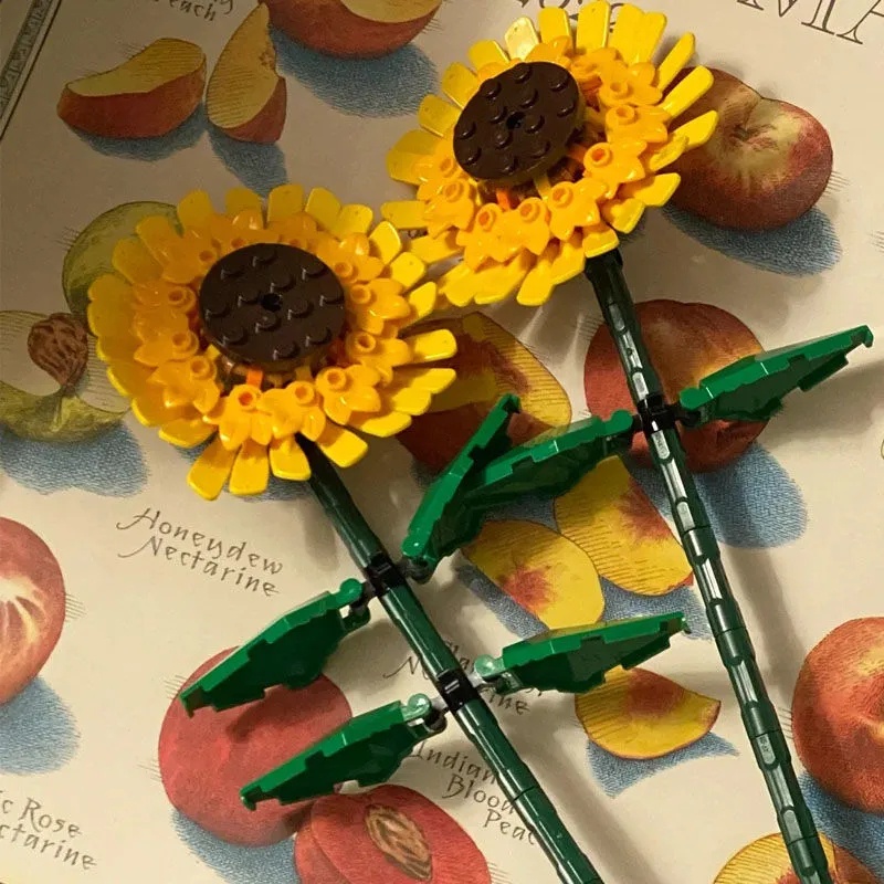 Bó Hoa Hướng Dương Nhân Tạo Dùng Làm Đồ Thủ Công DIY