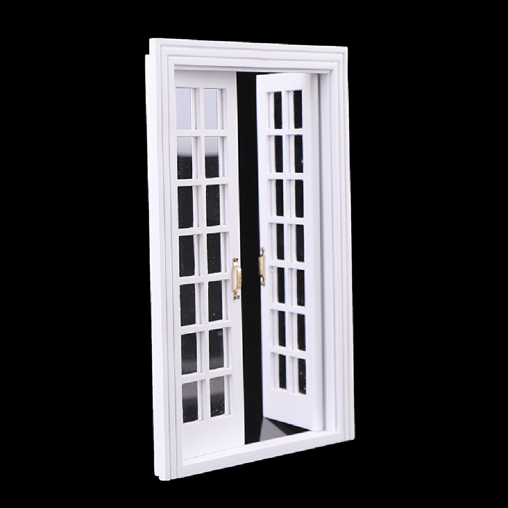 Cửa Sổ Mini Tỉ Lệ 1: 12 Dùng Để Trang Trí Nhà Búp Bê