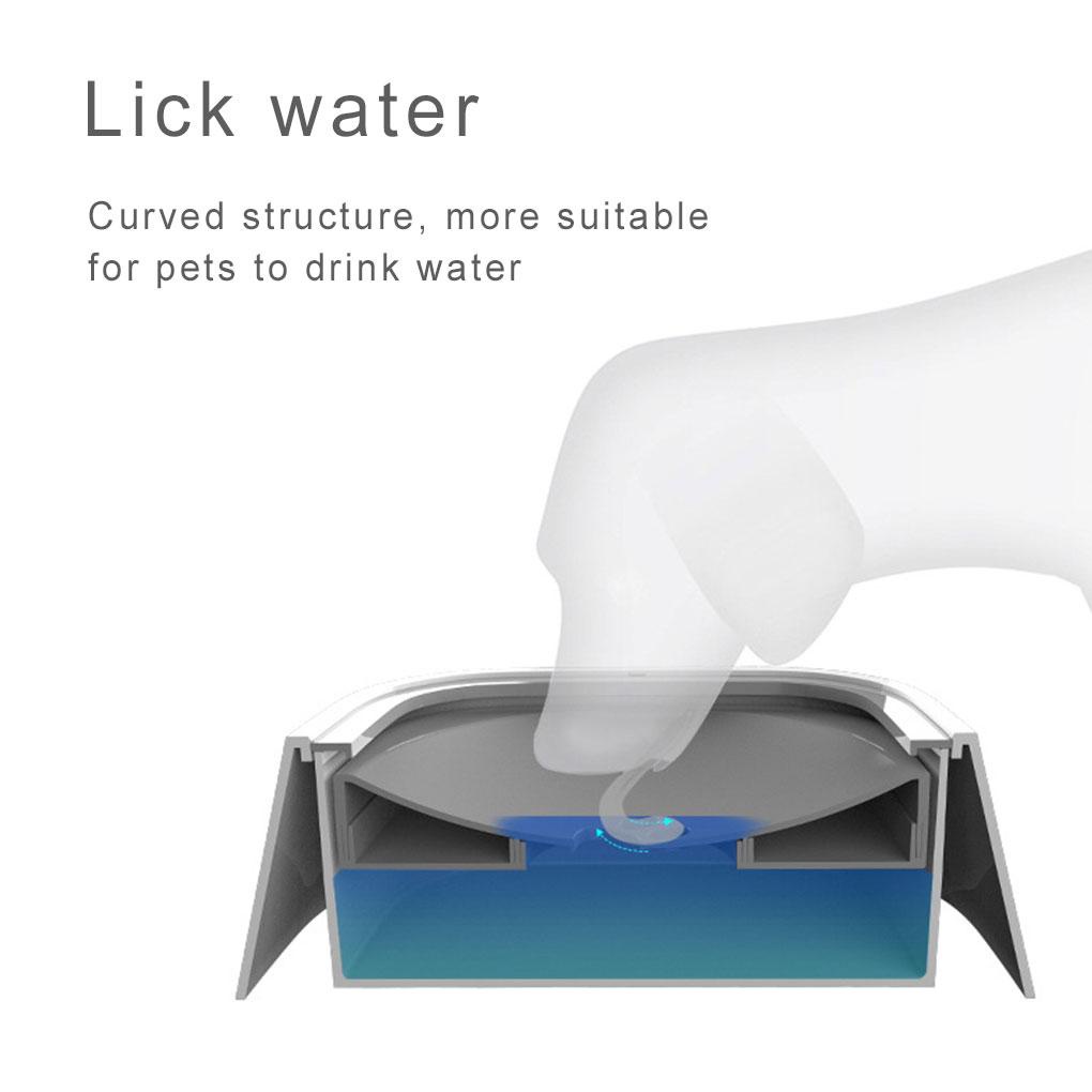 Tô Đựng Thức Ăn Nước Uống Bằng Nhựa ABS Chống Trượt Chống Văng Màu Trắng Dành Cho Thú Cưng