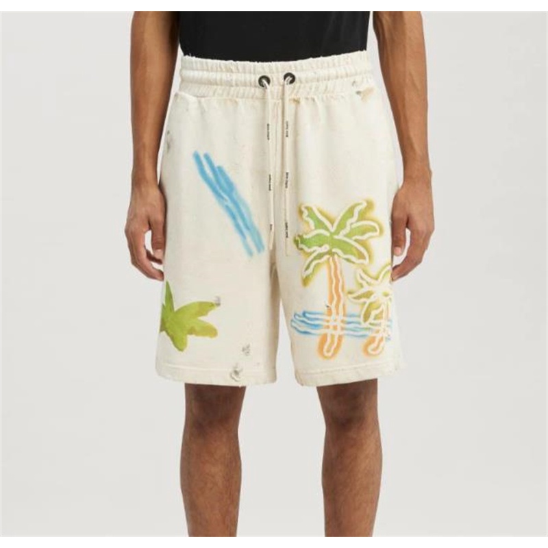 Palm Angels &amp; - - - Quần Short In Chữ Palm Angels Palm Palm Palm Palm Thời Trang Mùa Hè Cho Nam8571