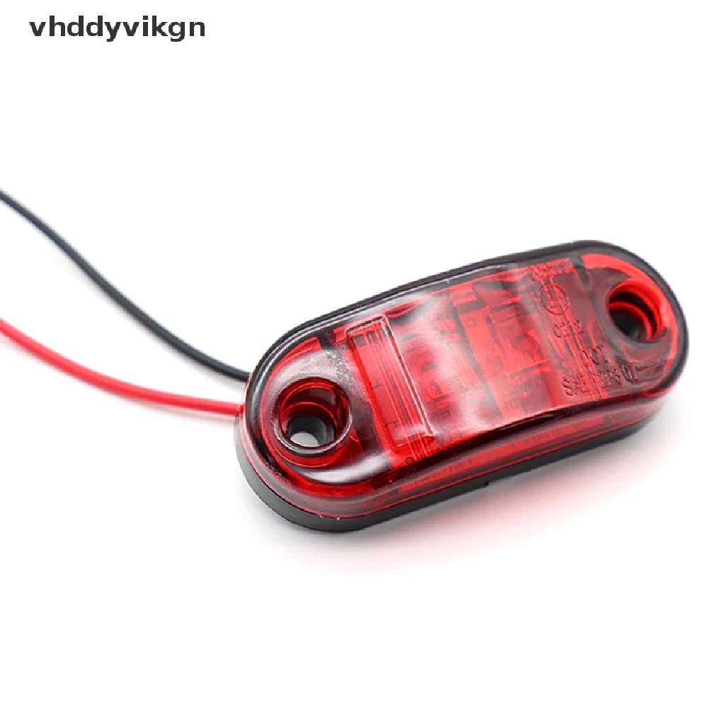 Đèn LED Cảnh Báo Hình Oval 12V 24V Chuyên Dụng Cho Xe Tải