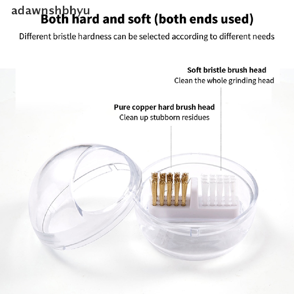 Cọ Dây Cước Và Đồng Dùng Để Vệ Sinh Đầu Mài Móng Tay Chuyên Nghiệp