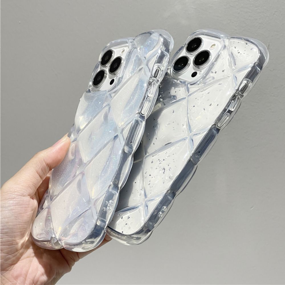 Ốp Điện Thoại TPU Mềm Chống Sốc Phối Lá Vàng Lấp Lánh Cho IPhone 11 12 13 14 Pro Max X XS Max 7 8 Plus SE