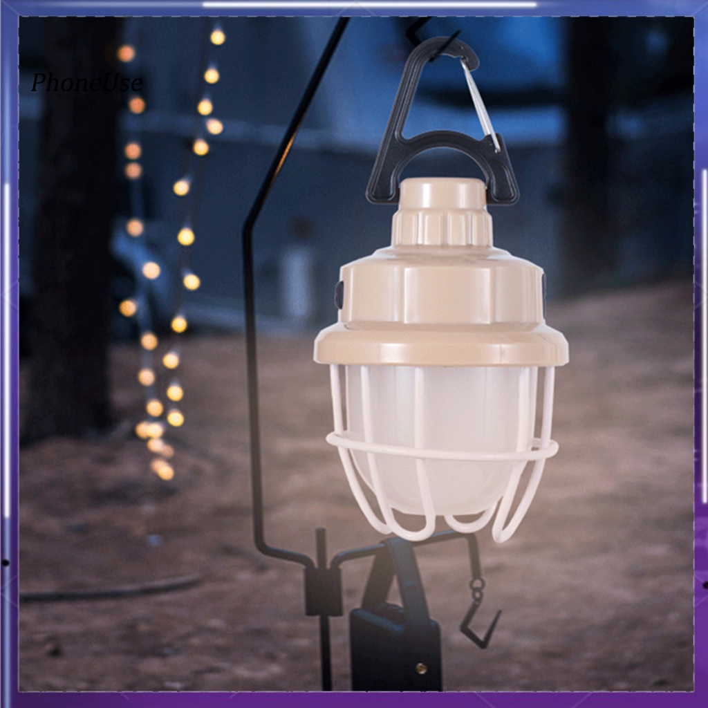 Pu Đèn LED Cắm Trại Đa Năng Siêu Sáng Có Thể Sạc Lại Bằng Cổng USB