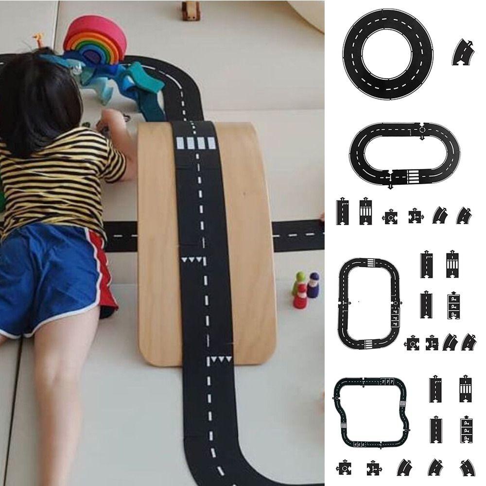 Bộ Đồ Chơi Lắp Ráp Mô Hình Đường Phố Giao Thông Dùng Làm Quà Tặng