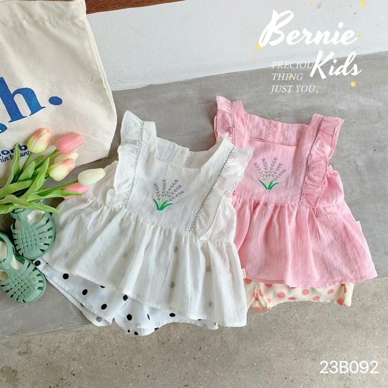 SET BỘ BABY DOLL QUẦN BI CHO BÉ