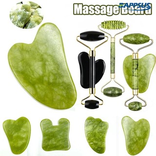 Cây lăn mát xa mặt / cơ thể bằng ngọc bích chăm sóc da