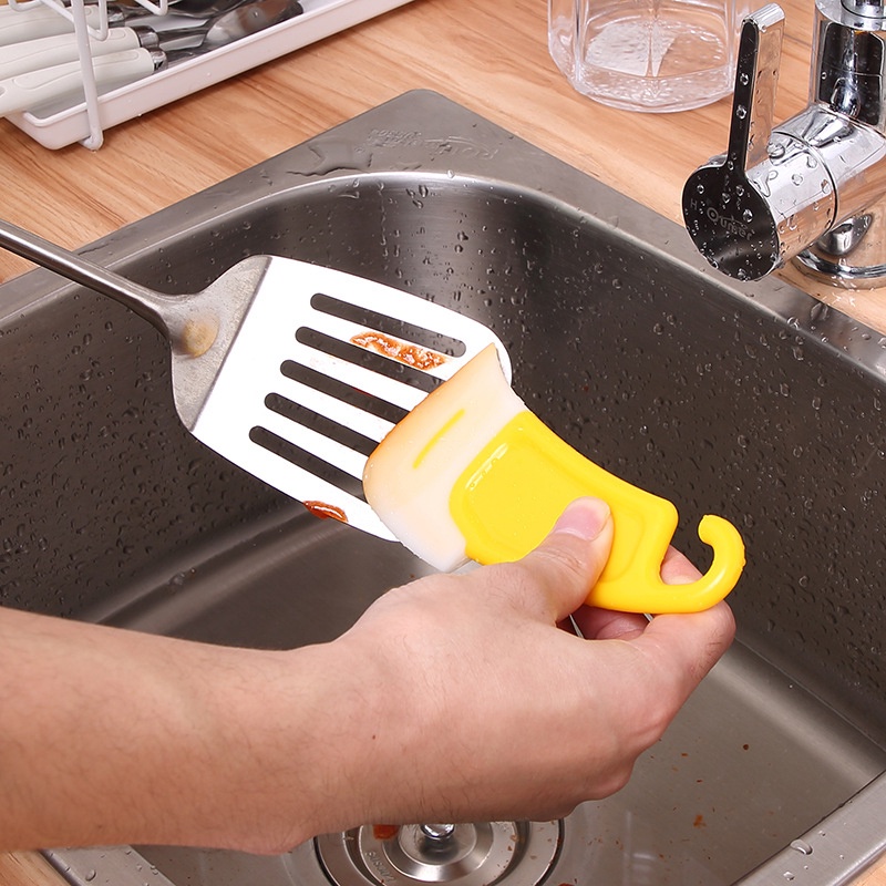 Dụng Cụ Làm Sạch Dầu Mỡ Làm Bánh Bằng Silicone Tiện Lợi Dành Cho Nhà Bếp