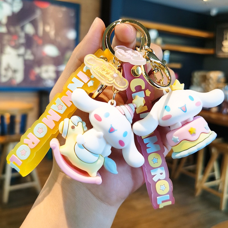 SANRIO Móc Khóa Hình Chú Chó Tai To Dễ Thương