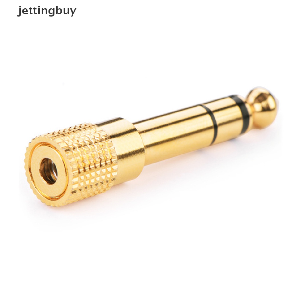 Đầu Nối Chuyển Đổi Giắc Cắm 6.5mm Sang Ổ Cắm 3.5mm Âm Thanh Nổi / Micro 6.5mm Sang 3.5mm