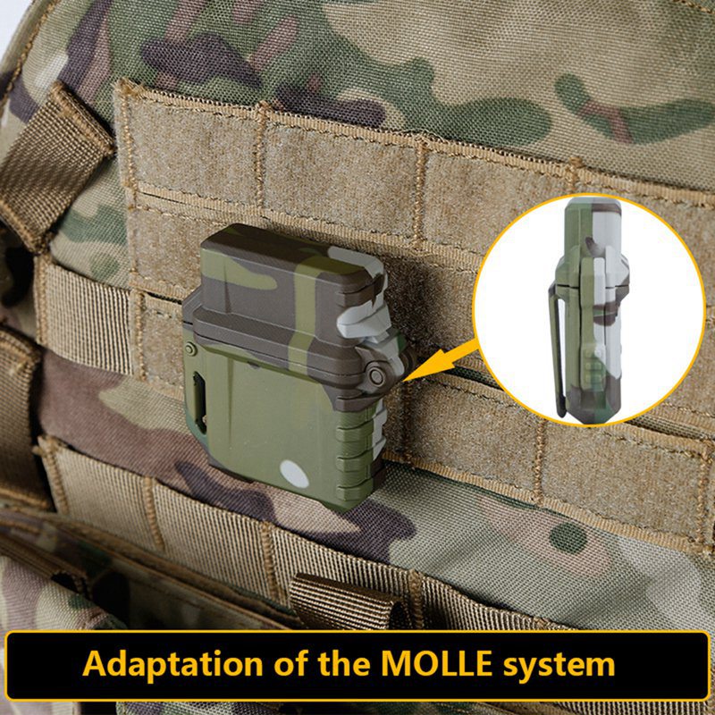 Hộp Đựng Bật Lửa LUC Kiểu Quân Đội Cho Zippo W1