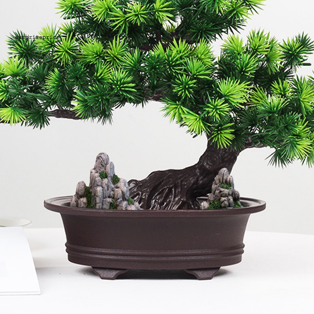 Set 2 Đồ Trang Trí Bể Cá Bằng Nhựa Resin Trọng Lượng Nhẹ