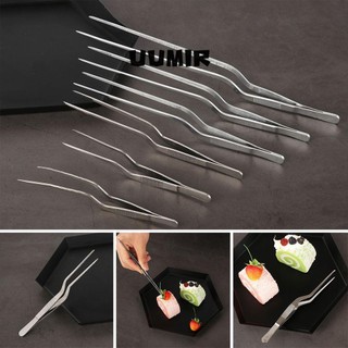 UUMIR Nhíp gắp thực phẩm nướng BBQ bằng thép không gỉ màu bạc