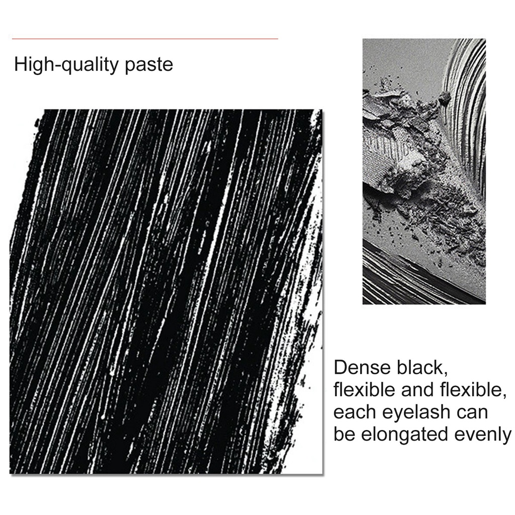 Mascara 4d tl Chống Nước Lâu Trôi Màu Đen Không Gây Choáng Giúp Tạo Lông Mi Cong Và Dài