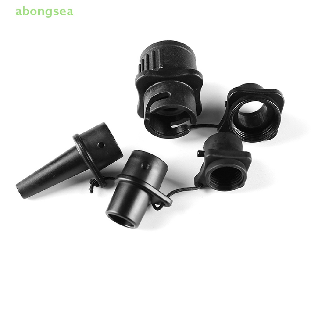 Đầu Nối Van Bơm Hơi Thuyền Kayak Bằng Cao Su Chống Rò Rỉ Kèm 4 Vòi Phun