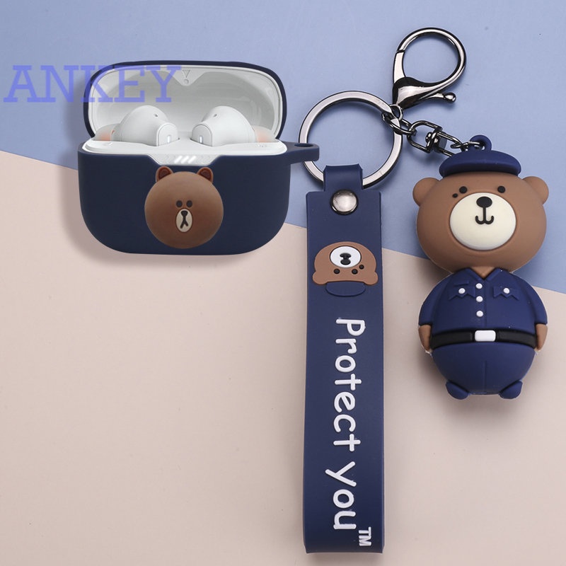 JBL T230NC TWS Case Headset Protective Tune 230NC Wireless Bluetooth Silicone Cartoon Creative Soft Cover